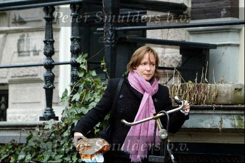 Amsterdam 5 januari 2004
Prinses Margaritha  bij haar advocaat in Amsterdam