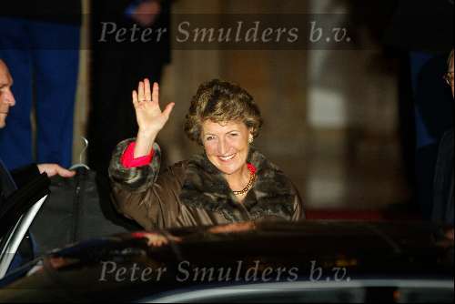 Amsterdam 13 januari 2003
Nieuwjaarsreceptie koningin Beatrix op paleis op de dam.
Prinses Margriet