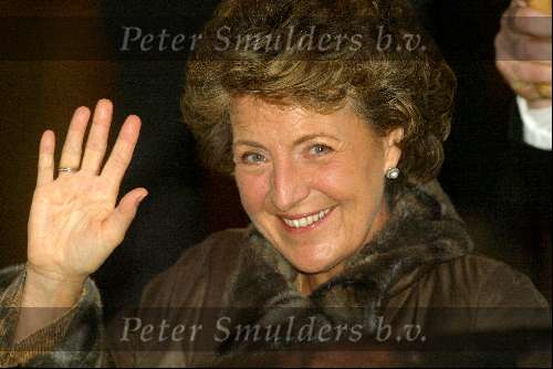 Amsterdam 14 januari 2004
Koningin Beatrix geeft nieuwjaarsreceptie in paleis op de dam.  Prinses Margriet