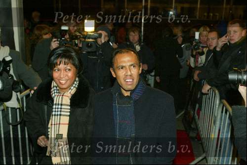 Rotterdam 29  januari 2004
Premiere documantaire over Johan Cruijff in Luxor te Rotterdam. Simon Tahamata met vrouw