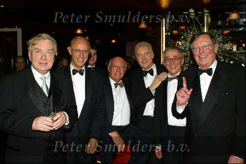 Scheveningen 12 januari 2003
100 jarig bestaan circustheater.
Andre v Duin met Tom Westermeijer Sr Paul Nouwen Henk vd Meyden en Hans Schmidt