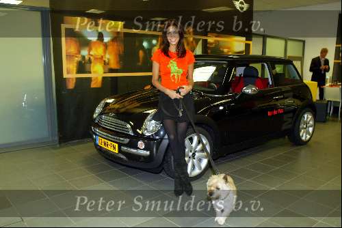 Heemstede 17 januari 2004
Touriya krijgt Mini Cooper
