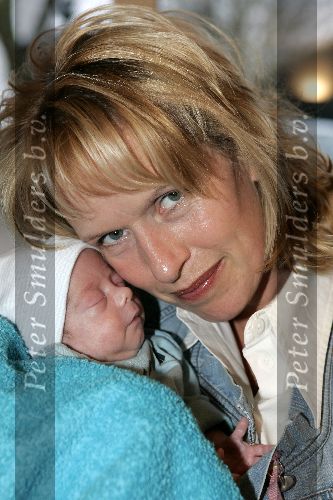 Erp 27 januari 2005
Anky v Grunsven met baby