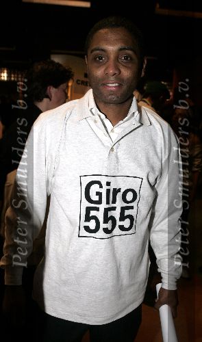 Hilversum 6 januari 2005
Aktie  555 voor azie in studio 22.
Bryan Roy