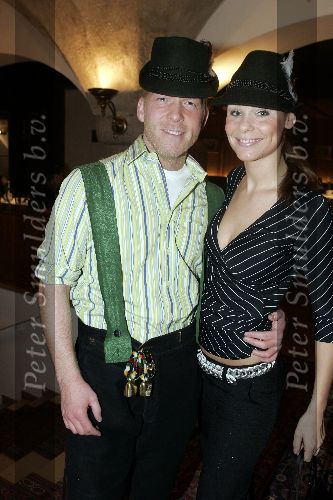 Seefeld 18 januari 2005
Tiroler avond bij opening Princess hotel.
Froukje de Both en Danny Rook