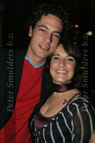 Amsterdam 27 januari 2005
Presentatie Minardi F1 met Christijan Albers in Cineac.
Dione de Graaf met vriend