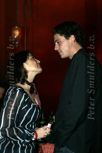 Amsterdam 27 januari 2005
Presentatie Minardi F1 met Christijan Albers bij cineac in Amsterdam. Dione de Graaf met nieuwe vriend