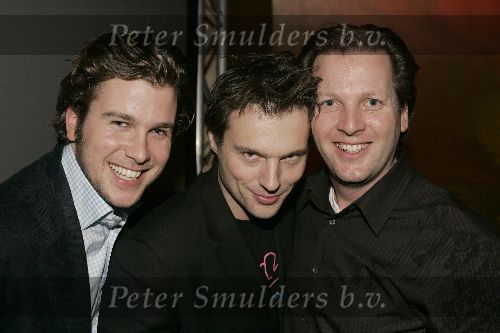 Amsterdam 27 januari 2005
Presentatie Minardi Formule 1 met Christijan Albers in Cineac.
Duncan Stutterheim Winston Gerschtanowitz en Michiel Mol