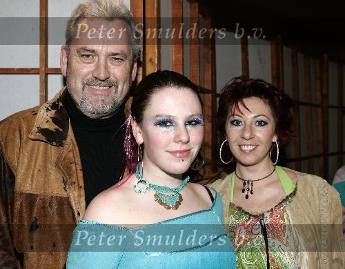 Nijmegen 26 januari 2005
Premiere mucical Hair in Nijmegen.
Ernst Daniel Smid met vrouw en dochter