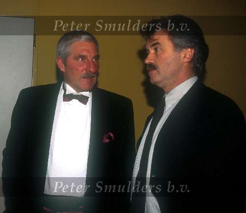 Guus Hiddink met Frans Korver