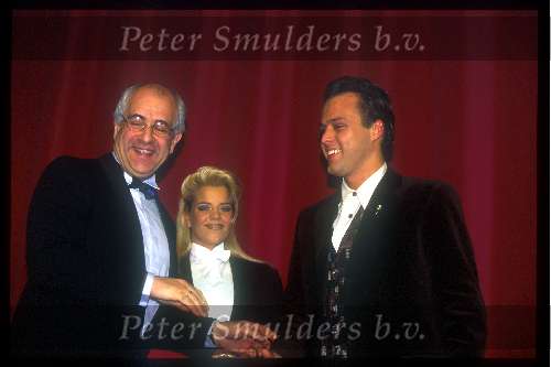 Frans Bauer met zijn oude vriendin en Frits spits
