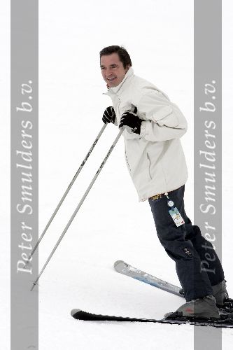 Seefeld 18 januari 2005
Princee opening hotel.
Hein Vergeer op ski\'s