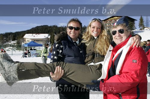 Seefeld 17 januari 2005
Princess opening hotel .
Inge de Bruijn Aad Ouborg en Tonny Eyk