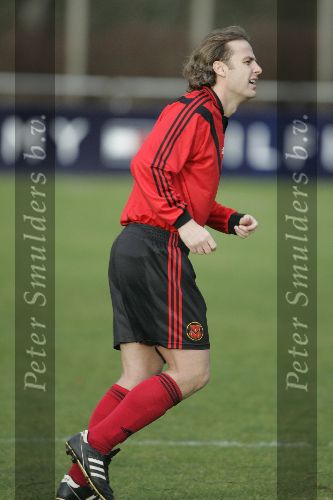 Amsterdam 21 januari 2005
John Ewbank voetballen bij AFC 3