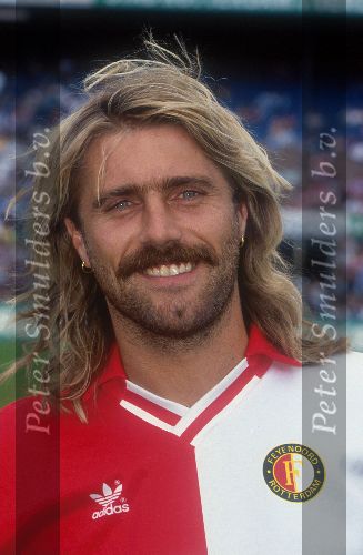 1989 Rotterdam, John de Wolf spelend voor Feyenoord