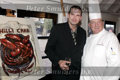 Ouderkerk aan de Amstel 2 december 2004
Presentatie boek Cas Spijkers.
Nico Vrielink met Cas Spijkers