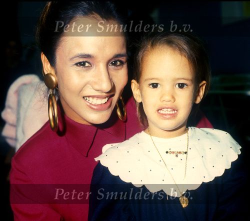Amsterdam 1985
Patty Brard met haar dochter Priscilla Brard tijdens balletles
