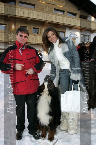 Seefeld 16 januari 2005
Opening Princess hotel
Phaedra Hoste met hond