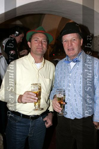 Seefeld 18 januari 2005
Tiroler avond bij opening Princess hotel.
Roelant Oltmans en Tom Okker