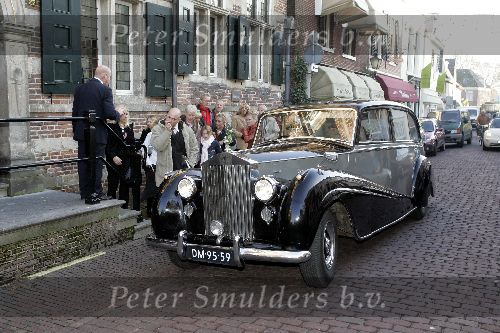 Naarden Vesting 3 december 2004
Peter Scholten trouwen met Kyra Scholten in stadhuis Naarden.Rolls Royce