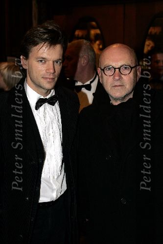 Amsterdam  12 januari 2005
Premiere Franse Speelfilm in Tushinski.
Serge Henri Valcke met een vriend