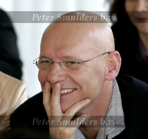 Amsterdam 2 december 2004
Trouwen Huub Stapel in het Olympisch stadion. 
Sjoerd Pleysier