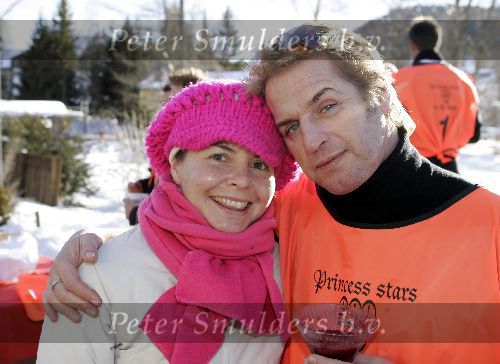 Seefeld 17 januari 2005
Opening princess Hotel.
Tony Neef en Maaike Widdershoven  in sneeuw