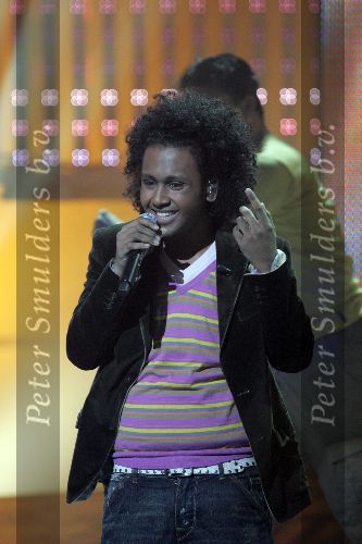 Hilversum, 7 Januari 2006 Studio 22
2e Finaleronde Idols 2006
Aaron Idols