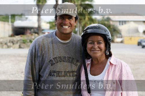 Curacao 5 januari 2006
 Christine Kroonenberg enhaar vriend Stephan  op vakantie op Curacao. Ze hebben met een Quad gereden