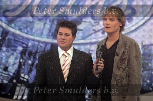 Hilversum, 7 Januari 2006 Studio 22
2e Finaleronde Idols 2006
Christon Idols met Martijn Krabbe