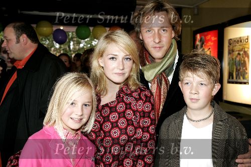 Amsterdam 22 oktober 2005
Premiere Knetter.
Carice v Houten met Daan Schuurmans