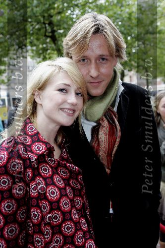 Amsterdam 22 oktober 2005
Premiere Knetter.
Carice v Houten met Daan Schuurmans
