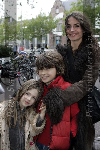 Amsterdam 22 oktober 2005
Premiere Knetter.
Daniel Boissevain vrouw en kinderen