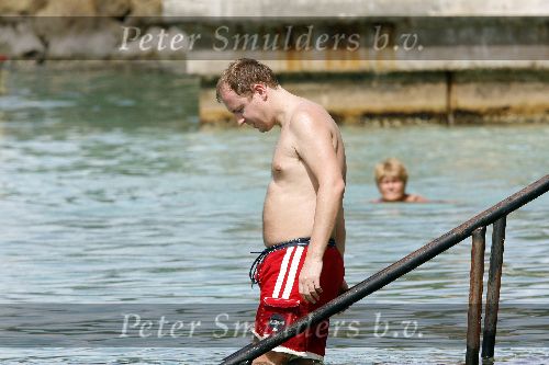 Curacao 5 januari 2006
Edwin Evers met zijn vriendin op vakantie op Curacao.