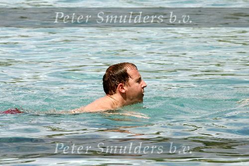 Curacao 5 januari 2006
Edwin Evers met zijn vriendin op vakantie op Curacao.