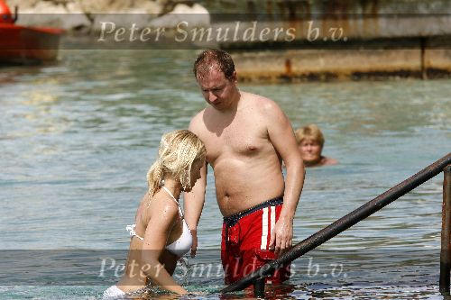 Curacao 5 januari 2006
Edwin Evers met zijn vriendin op vakantie op Curacao.
