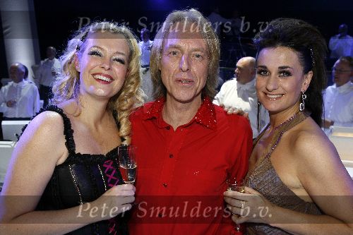Amsterdam 16 januari 2006
Premiere Queen in concert in RAI.
Bert heerink met Esther hart en laura Vlasblom