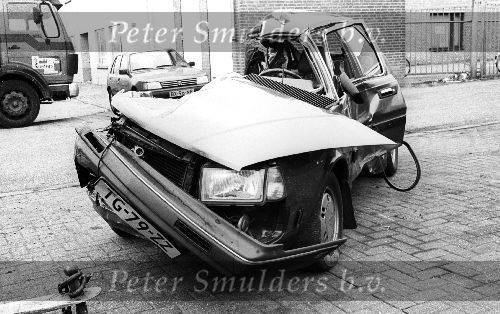Eindhoven, 14 november 1989
De ongeluksauto van Dhr. Frits Philips.