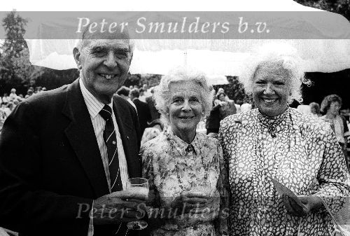Marie Cecile Moerdijk en Frits Philips met zijn vrouw