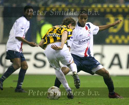 Arnhem, 21 Januari 2006 
Vitesse-Willem II eindstand 2-1 
©Foto Bart Bel