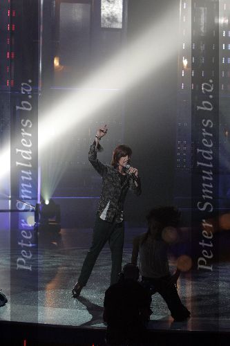 Hilversum, 7 Januari 2006 Studio 22
2e Finaleronde Idols 2006
Harm Idols