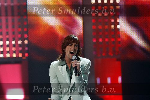 Hilversum 14 januari 2006
Opnames van idols in studio 21
Harm Idols