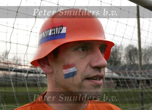 Duitse helm voor oranje supporters WK 2006 in duitsland