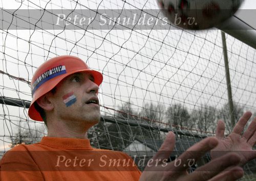 Duitse helm voor oranje supporters WK 2006 in duitsland