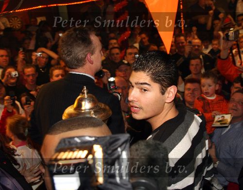 Vlijmen, 16 Januari 2006 Huldiging Darts Lakeside-kampioen
Jelle Klaasen