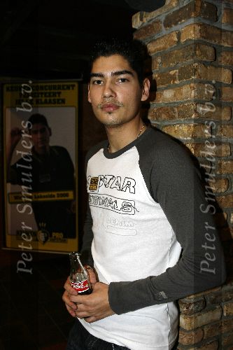 Alphen 19 januari 2006
Huldiging Jelle Klaasen nadat hij de lake side darts heet gewonnen.