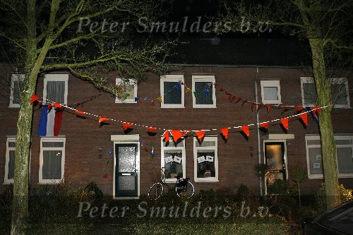 Alphen 19 januari 2006
Huldiging Jelle Klaasen nadat hij de lake side darts heet gewonnen. huis moeder Jelle Klaasen