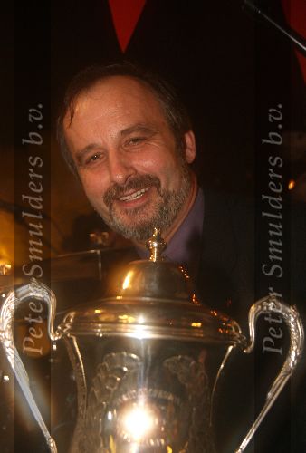 Vlijmen, 16 Januari 2006 Huldiging Darts Lakeside-kampioen
Jelle Klaassen zijn manager
© Foto Peter Smulders BV