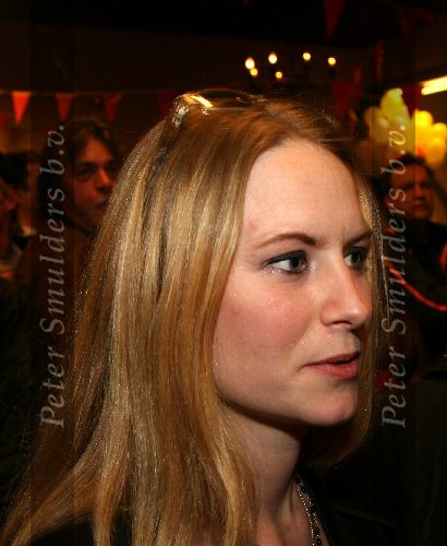 Vlijmen 16 Januari 2006
Huldiging Darts-Lakeside-kampioen Jelle Klaassen
Vriendin van broer Jelle