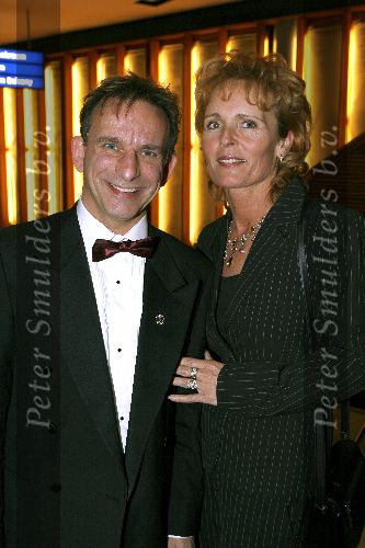 Amsterdam 17 januari 2006
Premiere Queen in concert in de RAI.
Johan Vlemmix met vrouw